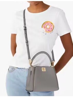 Phoebe Small Top Handle Bag Leather-2 Way NWOT